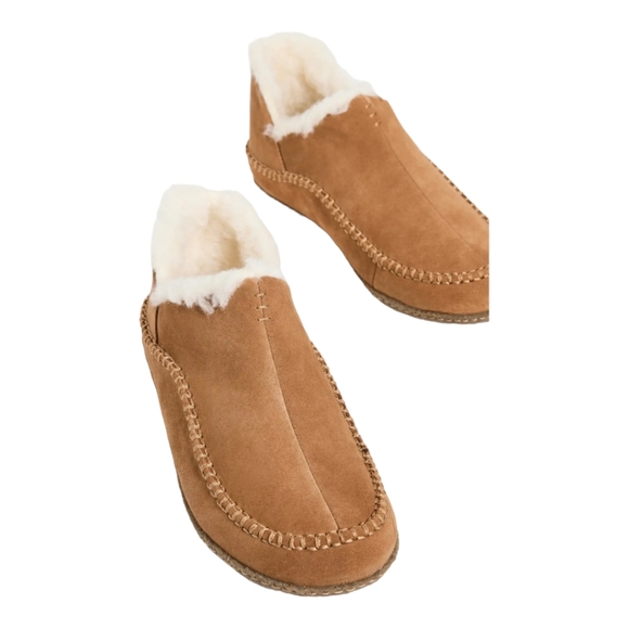 (NEW) SOREL MANAWAN™ II SLIPPER Elk Natural Brown Suede NM3477-286 Men’s ALL SZ - Picture 8 of 9